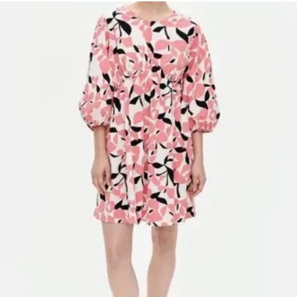 Marimekko Eea Perho Cotton Dress, NWT, 42